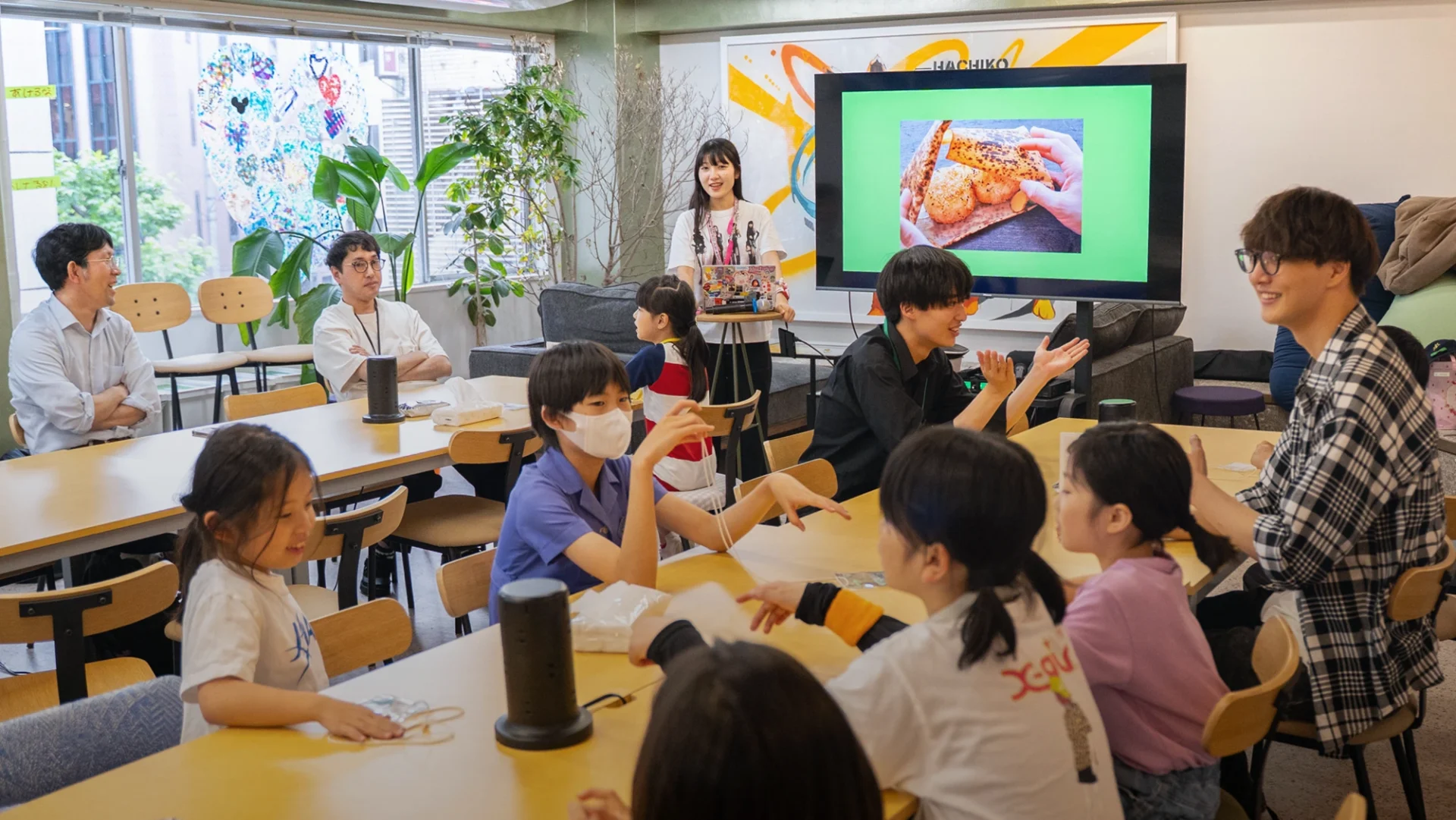 渋谷での地域活動の様子